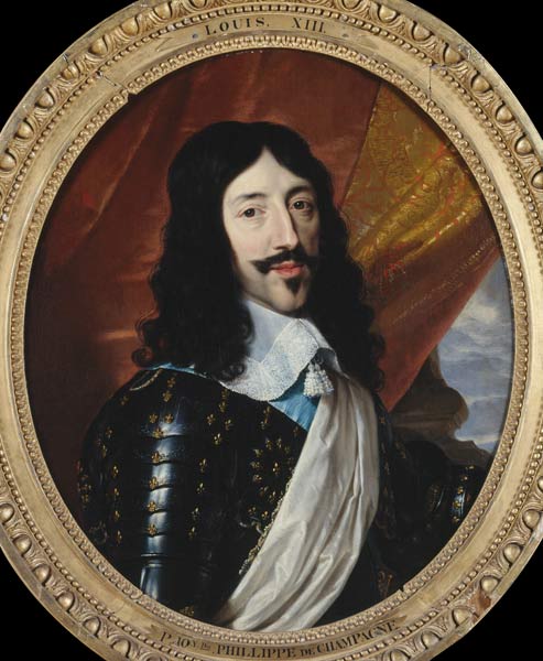 Louis XIII / Painting by Champaigne van Philippe de Champaigne