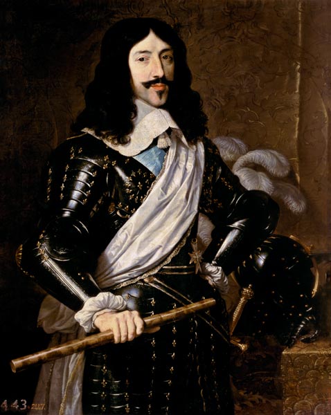 Louis XIII (1601-43) van Philippe de Champaigne