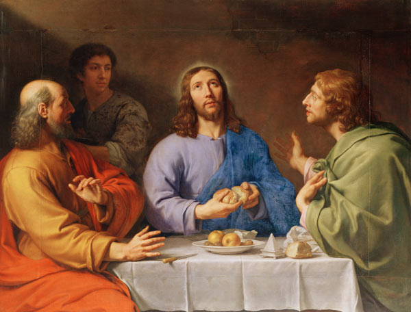 The Supper at Emmaus van Philippe de Champaigne