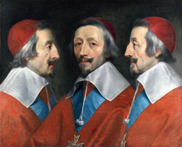 Triple Portrait of the Head of Richelieu