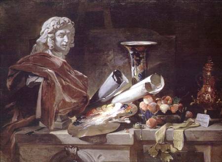 Homage to Chardin van Philippe Rousseau