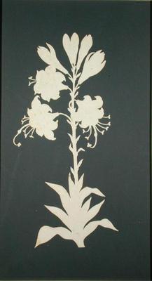Flower (collage on paper) van Phillip Otto Runge