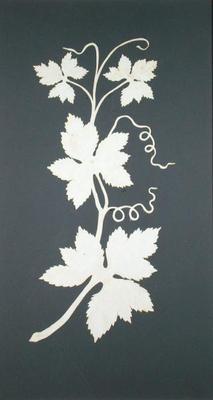 Hop plant (collage on paper) van Phillip Otto Runge