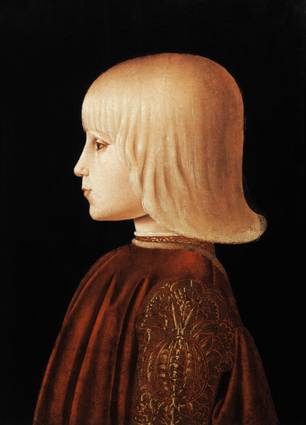 Piero della Francesco / Portrait of Boy van Piero della Francesca