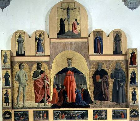 The Misericordia Altarpiece van Piero della Francesca