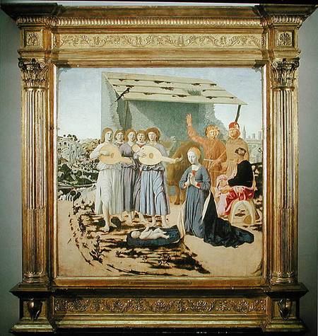 Nativity van Piero della Francesca