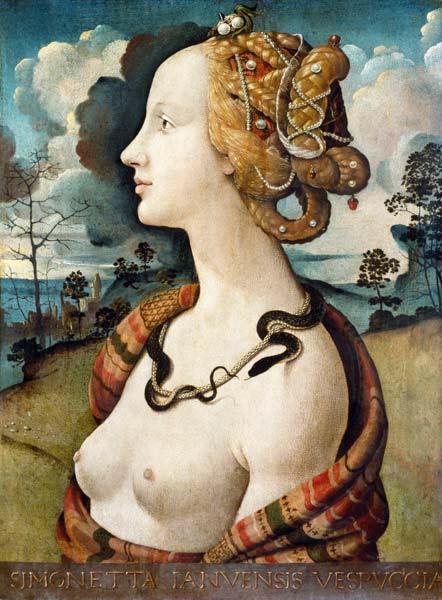 Simonetta Vespucci van Piero di Cosimo