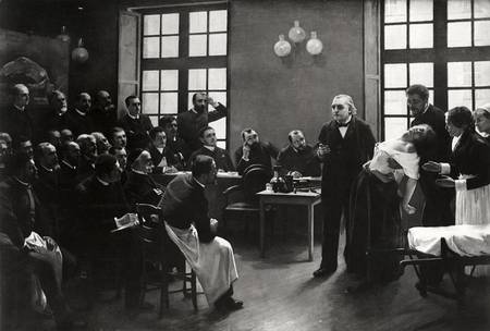 A Clinical Lesson with Doctor Charcot at the Salpetriere van Pierre Andre Brouillet