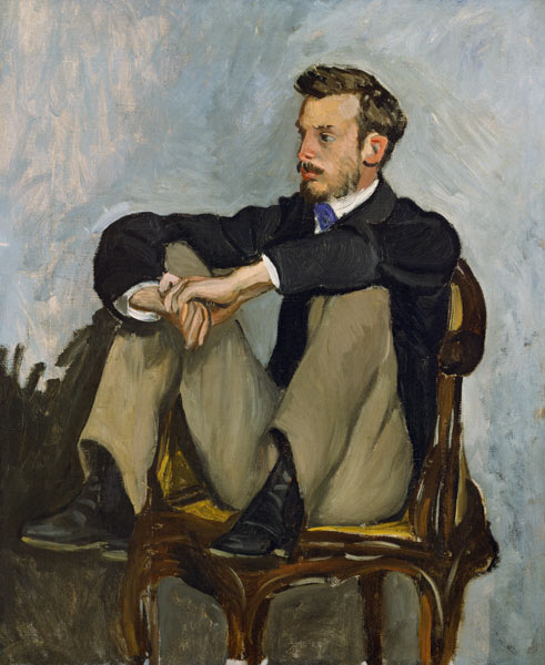 Portrait of Auguste Renoir (1841-1919) van Pierre-Auguste Renoir
