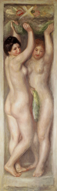 Caryatids van Pierre-Auguste Renoir