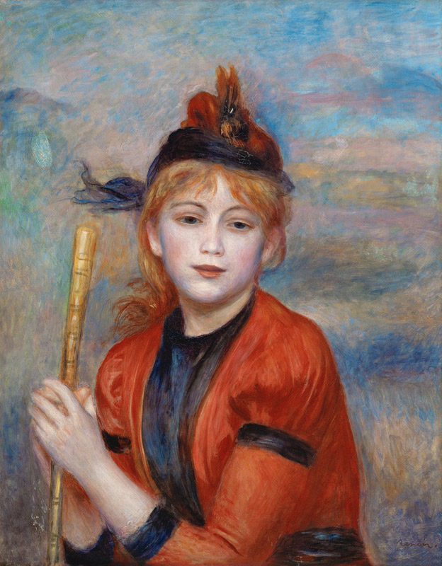 L'Excursionniste van Pierre-Auguste Renoir