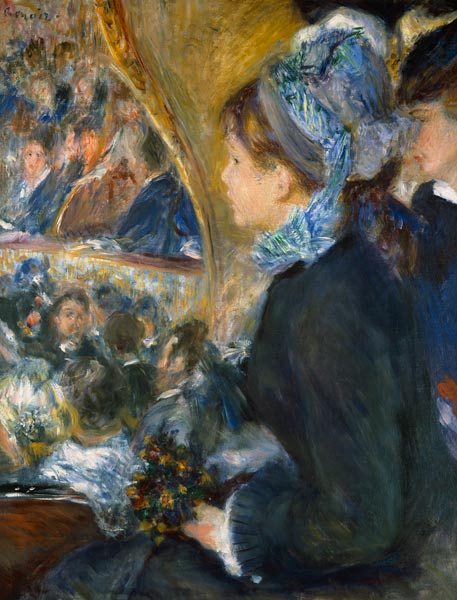 Der erste Ausgang van Pierre-Auguste Renoir