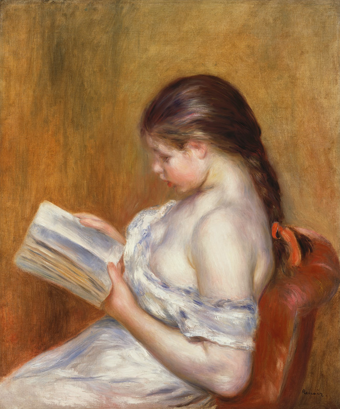 Die Lektüre van Pierre-Auguste Renoir