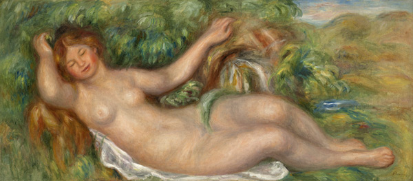La source (Nu allongé) van Pierre-Auguste Renoir