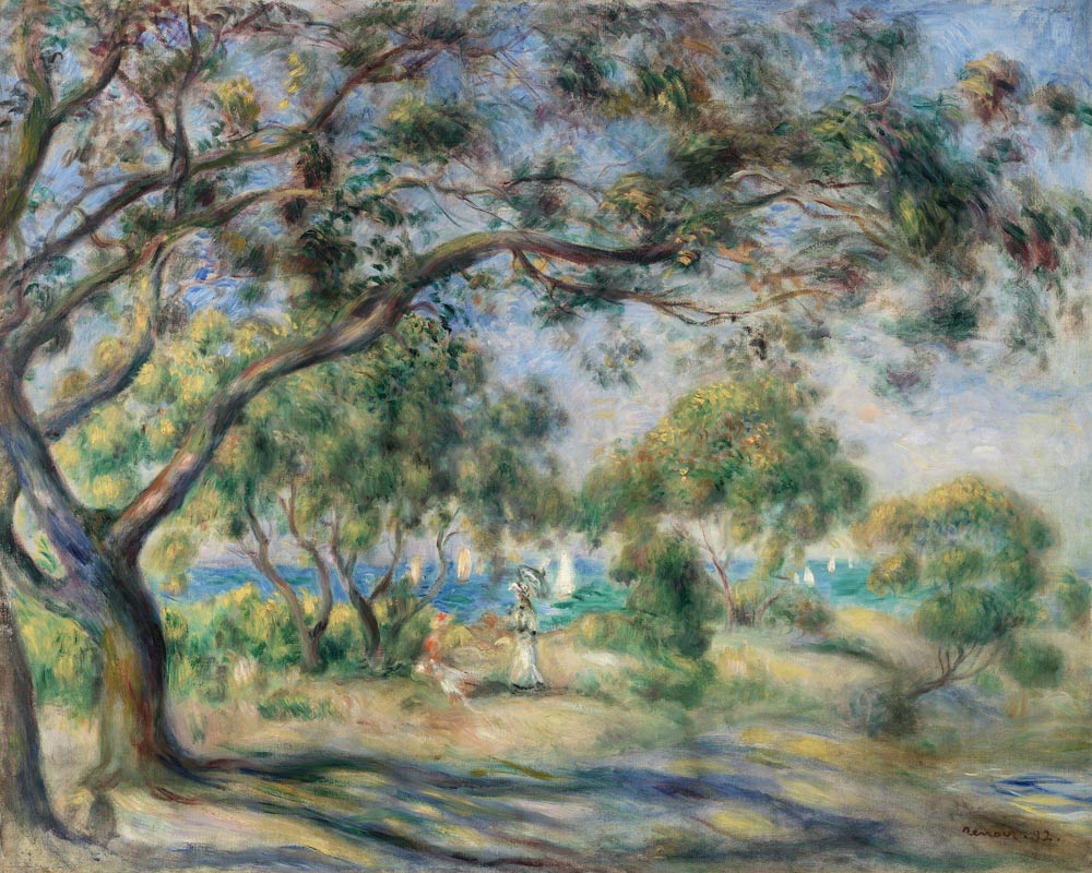 Renoir / Noirmoutier / 1892 van Pierre-Auguste Renoir