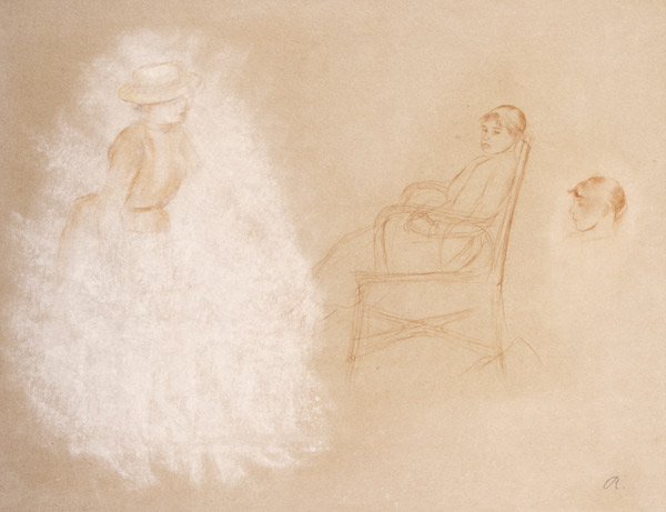 Studies of Women van Pierre-Auguste Renoir