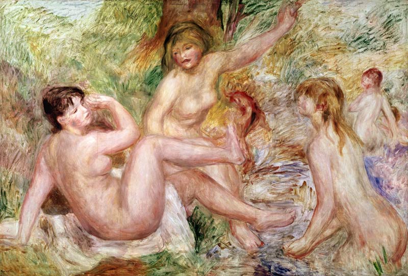 Study for the Large Bathers van Pierre-Auguste Renoir