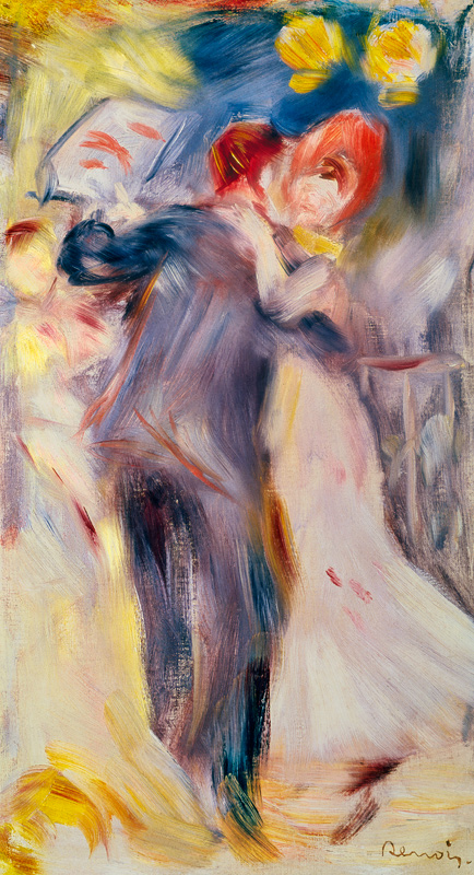 The Dance in the Country van Pierre-Auguste Renoir