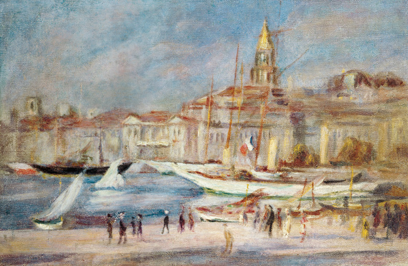 The Old Port of Marseilles van Pierre-Auguste Renoir