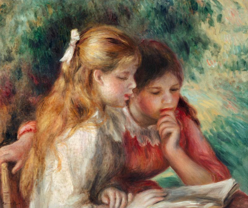 The Reading van Pierre-Auguste Renoir