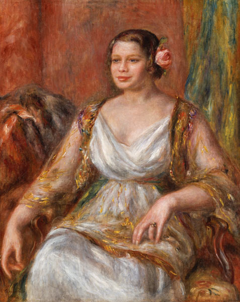 Tilla Durieux van Pierre-Auguste Renoir