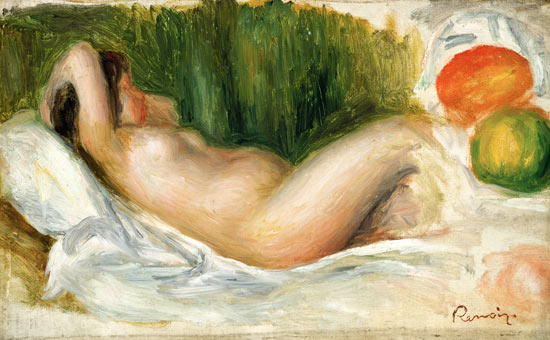 Reclining Nude van Pierre-Auguste Renoir