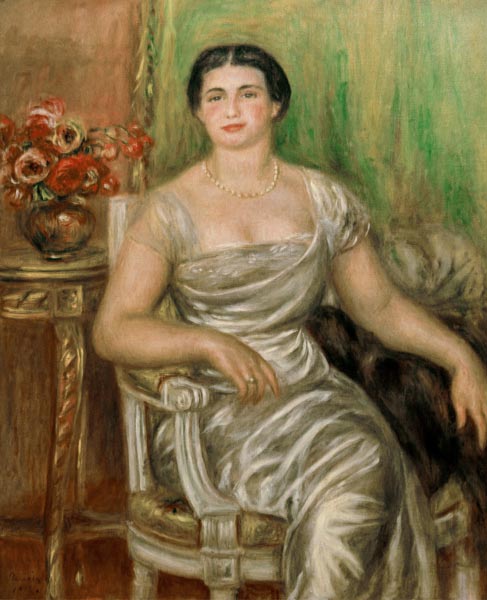 A.Renoir, Alice Vallières-Merzbach van Pierre-Auguste Renoir
