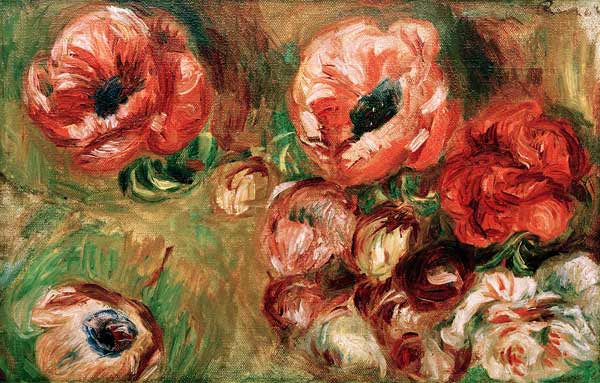 A.Renoir, Die Anemonen van Pierre-Auguste Renoir