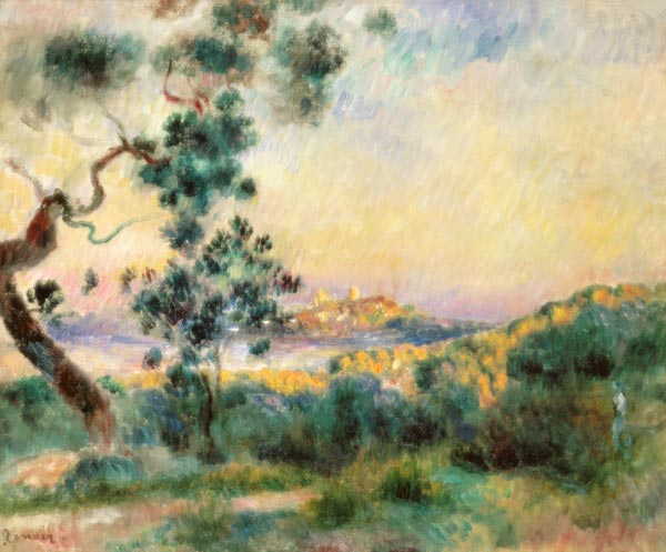 Ansicht von Antibes. van Pierre-Auguste Renoir