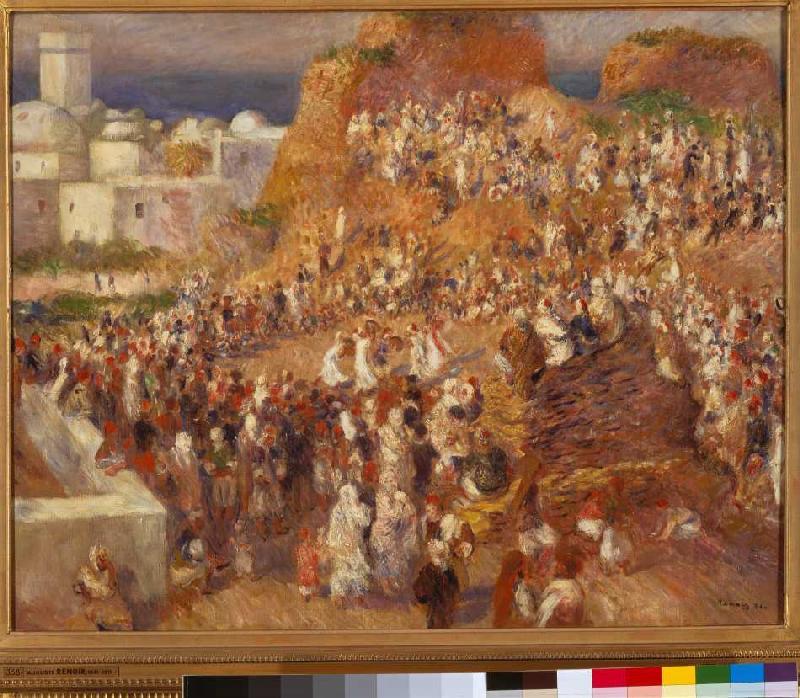 Arabisches Fest. van Pierre-Auguste Renoir