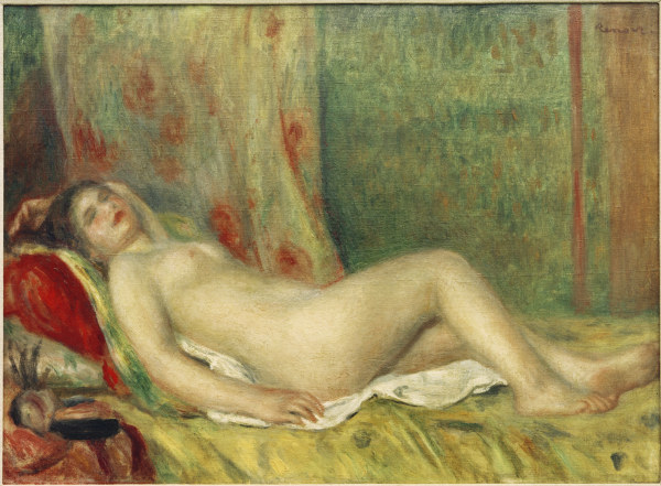 A.Renoir, Ruhender Akt van Pierre-Auguste Renoir