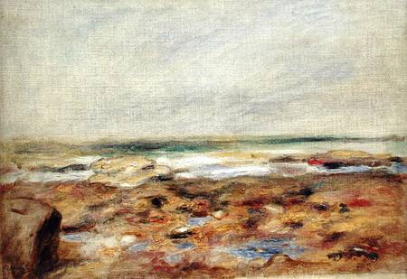The Beach at Martigues van Pierre-Auguste Renoir