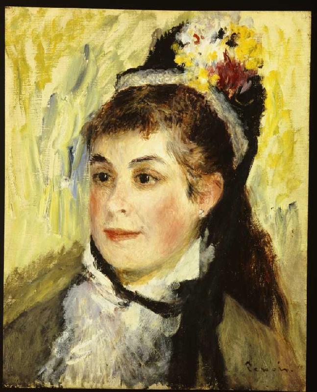 Bildnis der Madame Edmond Renoir van Pierre-Auguste Renoir