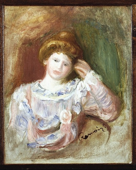 Bust of a woman, c.1907 van Pierre-Auguste Renoir