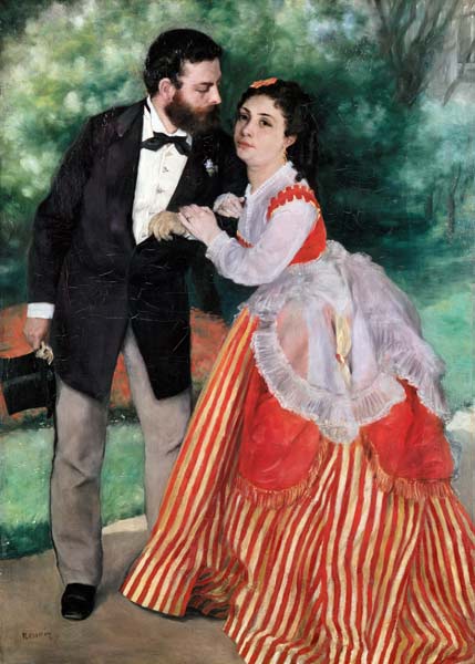 Das Ehepaar Sisley van Pierre-Auguste Renoir