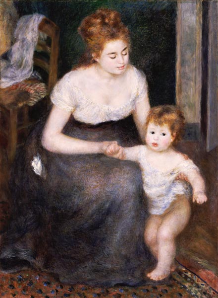 Die ersten Schritte van Pierre-Auguste Renoir