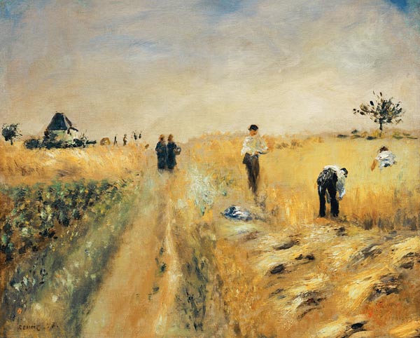 Die Schnitter van Pierre-Auguste Renoir