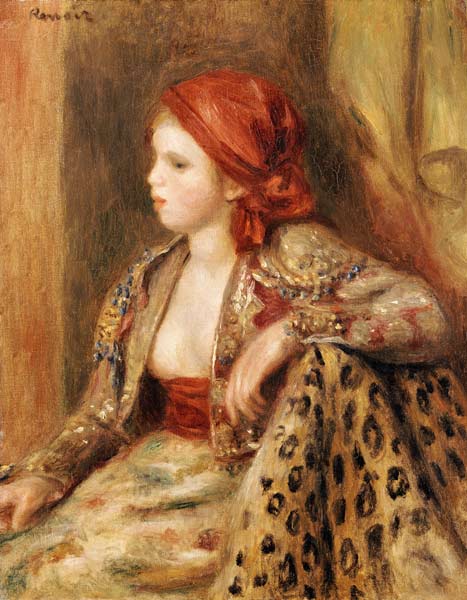 An odalisque van Pierre-Auguste Renoir