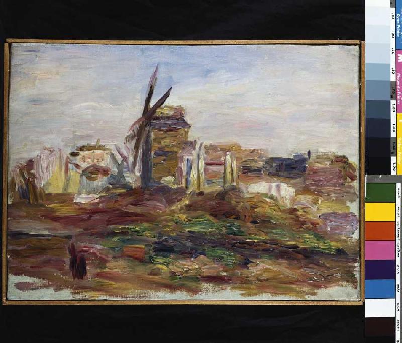 Eine Windmühle. van Pierre-Auguste Renoir