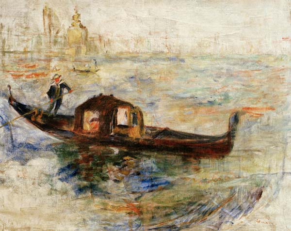 Renoir / Gondola in Venice / 1881 van Pierre-Auguste Renoir