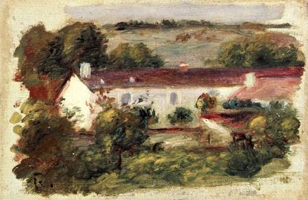 House at Essoyes van Pierre-Auguste Renoir