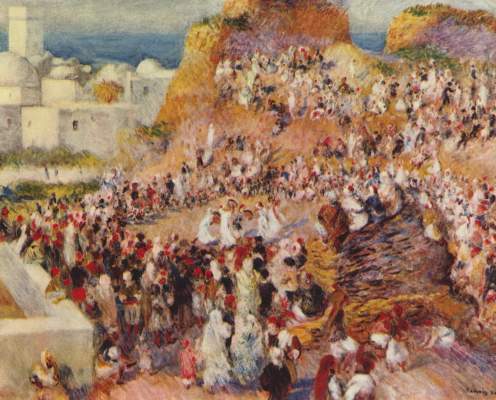 Die Kasbah in Algier van Pierre-Auguste Renoir