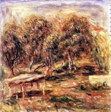 Landscape of the Midi van Pierre-Auguste Renoir
