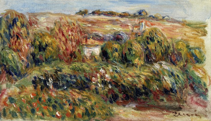 Landscape in Provence van Pierre-Auguste Renoir