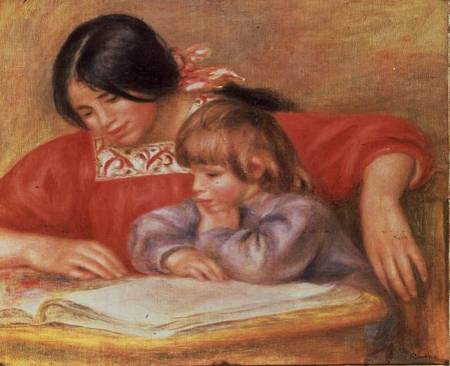 Leontine and Coco van Pierre-Auguste Renoir