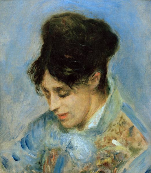 Renoir / Madame Monet / 1872 van Pierre-Auguste Renoir