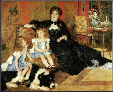Madame Georges Charpentier and her Children van Pierre-Auguste Renoir