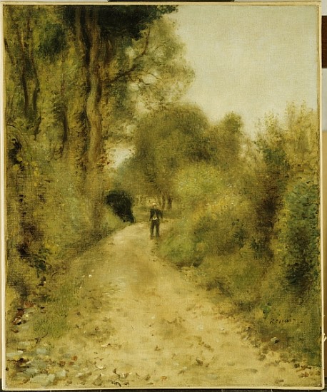 On the Path van Pierre-Auguste Renoir