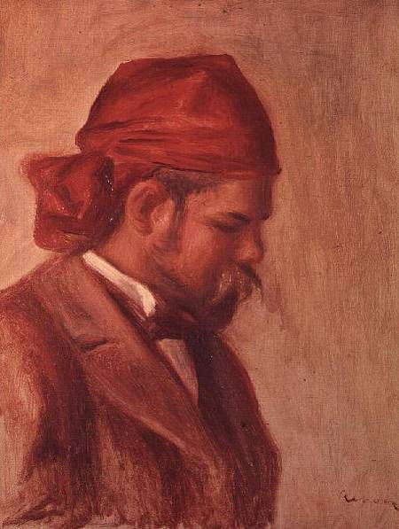 Portrait of Ambroise Vollard (1868-1939) van Pierre-Auguste Renoir