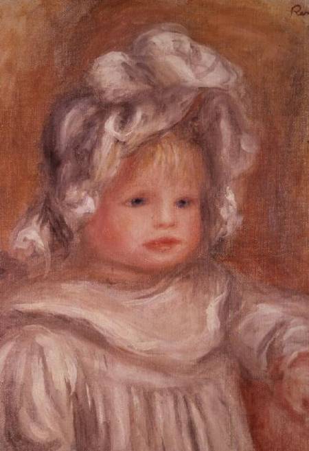 Portrait of a Child van Pierre-Auguste Renoir
